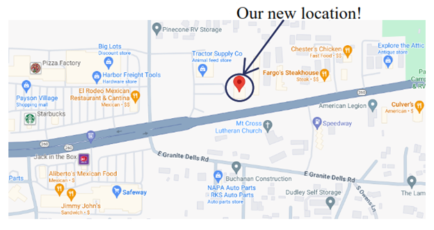 Our new location!